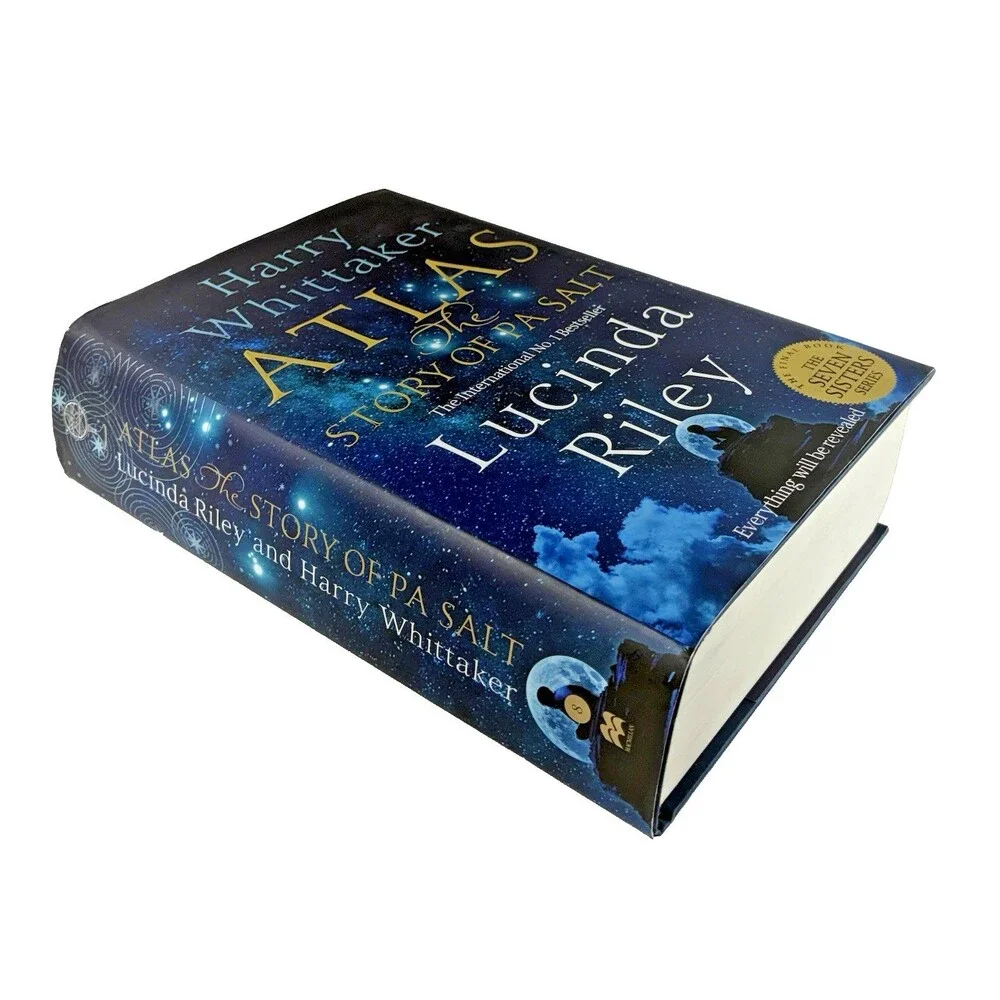 Atlas: The Story of Pa Salt by Lucinda Riley 2023 McMillian 1st Edition Hardback